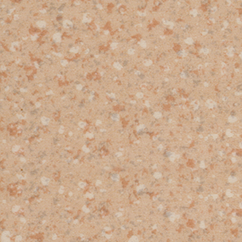 Durable printed design heterogeneous flooring